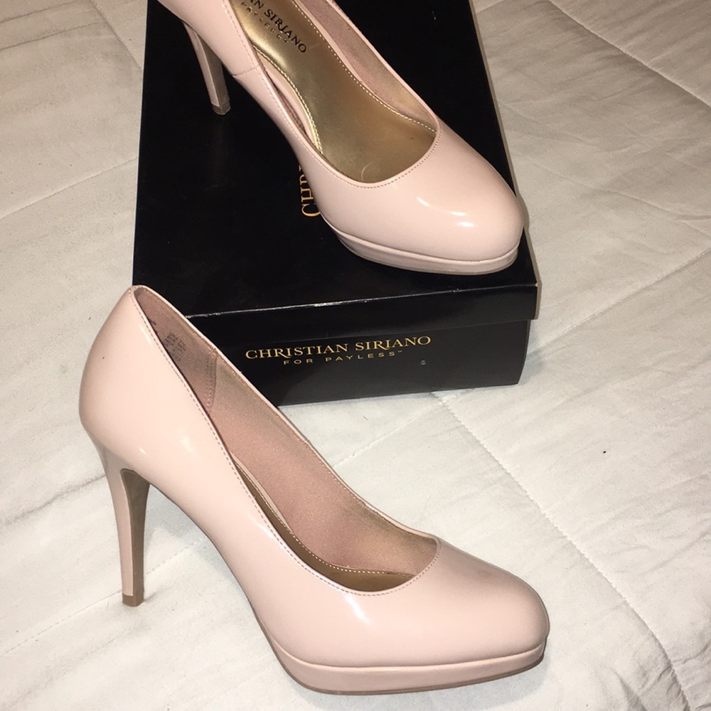 Heels, worn once, excellent condition